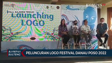 Peluncuran Logo Festival Danau Poso 2022