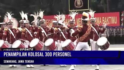 Kapolri Tinjau Gladi Upacara Hari Bhayangkara ke -76 di Akpol