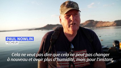 Sécheresse: le moral des plaisanciers du lac Mead touche le fond