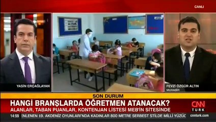 SON DAKİKA: 20 bin öğretmen atamasına ilişkin detaylar belli oldu