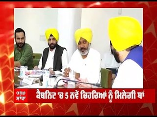 ਮਾਨ ਕੈਬਨਿਟ 'ਚ ਇਨ੍ਹਾਂ 5 ਨਵੇਂ ਚਿਹਰਿਆਂ ਨੂੰ ਮਿਲੇਗੀ ਥਾਂ