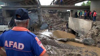 Sele kapılan operatörün bulunması için 340 personel görev yapıyor