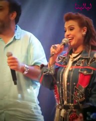 سيمون تبكي بعد احتفال جمهور ساقية الصاوي بعيد ميلادها