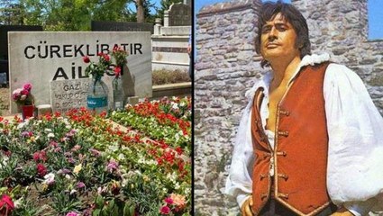 Yeşilçam'ın kahramanına büyük vefa! Sevenleri Cüneyt Arkın'ın mezarını boş bırakmıyor