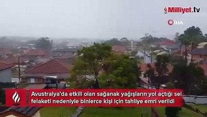 Avustralya’da sel: Binlerce kişi için tahliye emri