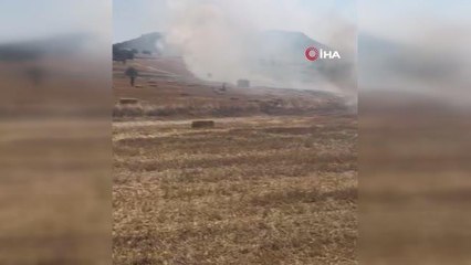 Son dakika haberi | Kepsut'ta korkutan tarla yangını