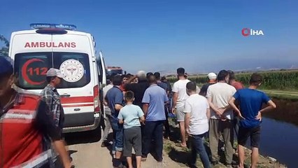 Akıntıya kapılan çocuktan acı haber