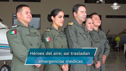 Continúa labor de ambulancias aéreas