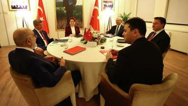 6'lı masadan kritik toplantı! Muhalefet, Erdoğan'ın üçüncü adaylığına karşı yeni çizgisini belirleyecek