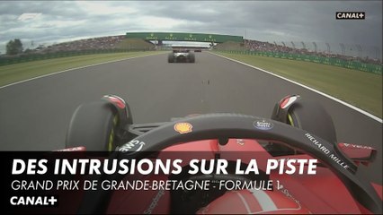 Des individus ont tenté de pénétrer sur la piste - Grand Prix de Grande-Bretagne - F1