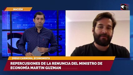Repercusiones de la renuncia del ministro de economía Martín Guzman