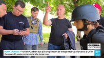 Voluntarios ucranianos en Járkiv arriesgan sus vidas para entregar ayudas humanitarias