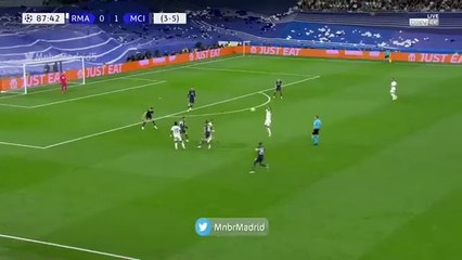 اخر عشر دقائق من مباراة ريال مدريد ومانشستر سيتي