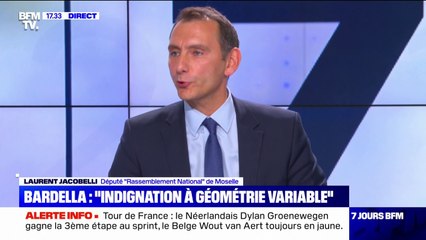 Accusations contre Éric Coquerel: Laurent Jacobelli (RN) dénonce "un réflexe de protection" contradictoire à gauche