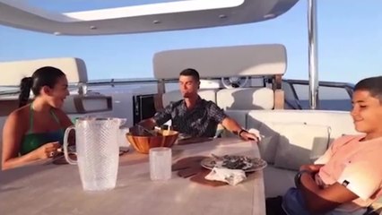 Cristiano dedica a Georgina un vídeo y sale cantando: muy sorprendente