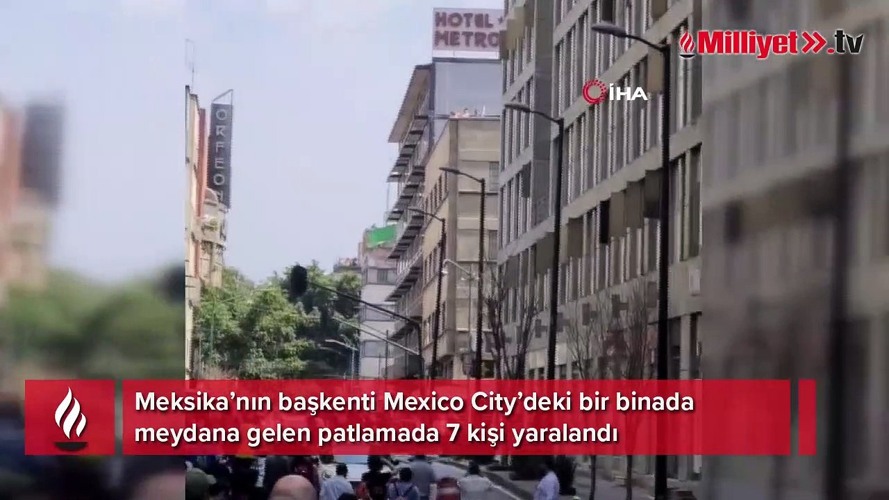 Meksika’da patlama!