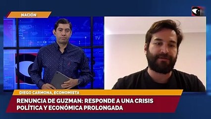Renuncia de Guzman: responde a una crisis política y económica prolongada