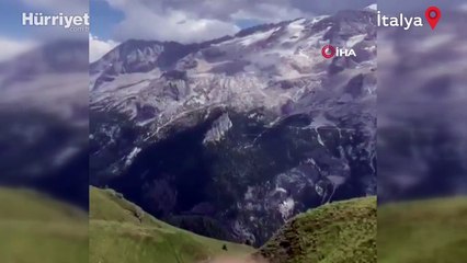 İtalya’da çığ düşme anı kamerada! 5 ölü, 8 yaralı