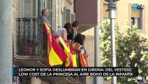 Leonor y Sofía deslumbran en Girona: Del vestido low cost de la Princesa al aire boho de la Infanta
