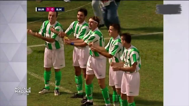 Bursaspor 2-2 Beşiktaş [HD] 17.08.2001 - 2001-2002 Turkish Super League Matchday 2