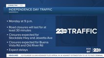 Expected Traffic Delays Fourth of July