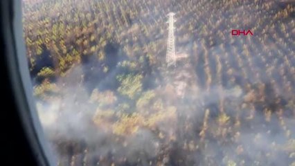 Son Dakika | ÇANAKKALE'DE ORMAN YANGINI