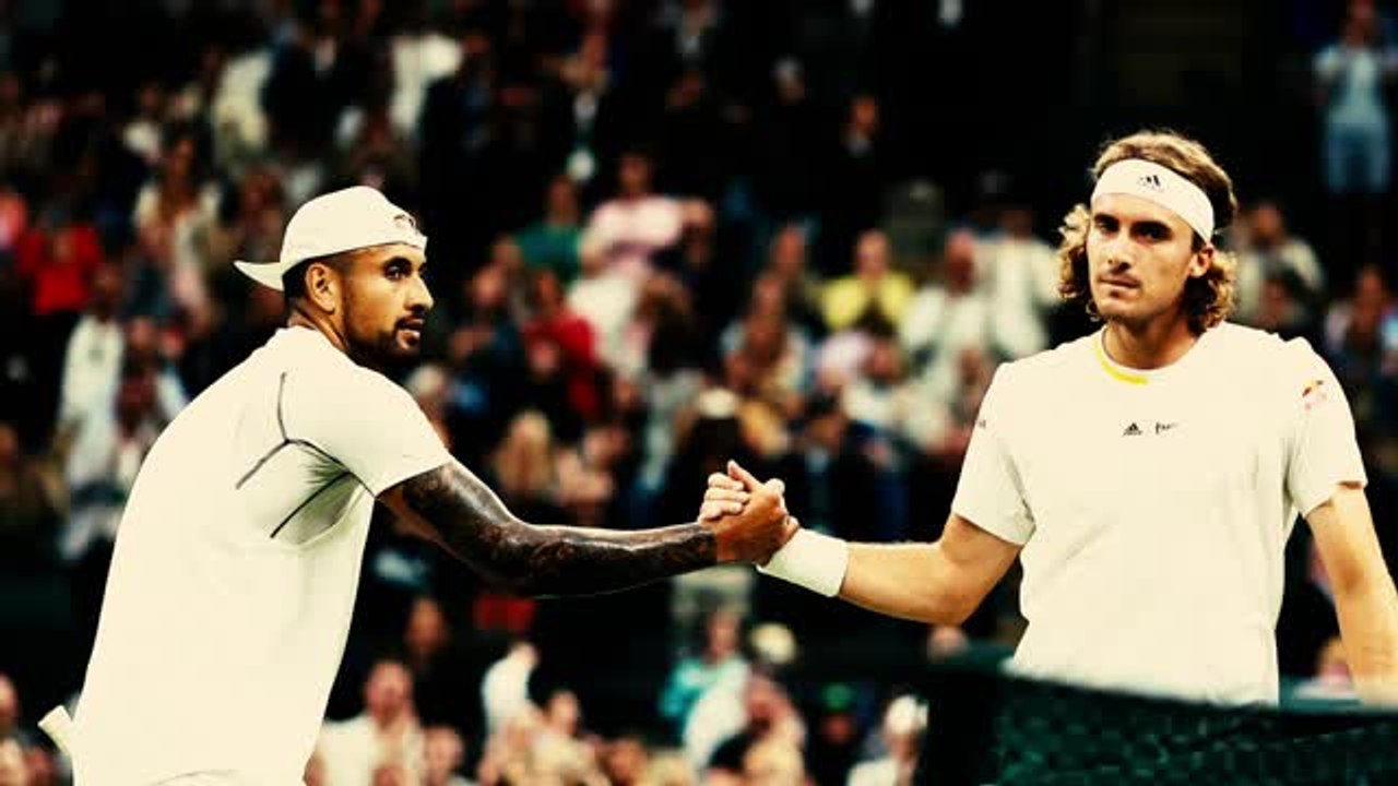 Wimbledon: Clinch zwischen Tsitsipas und Kyrgios