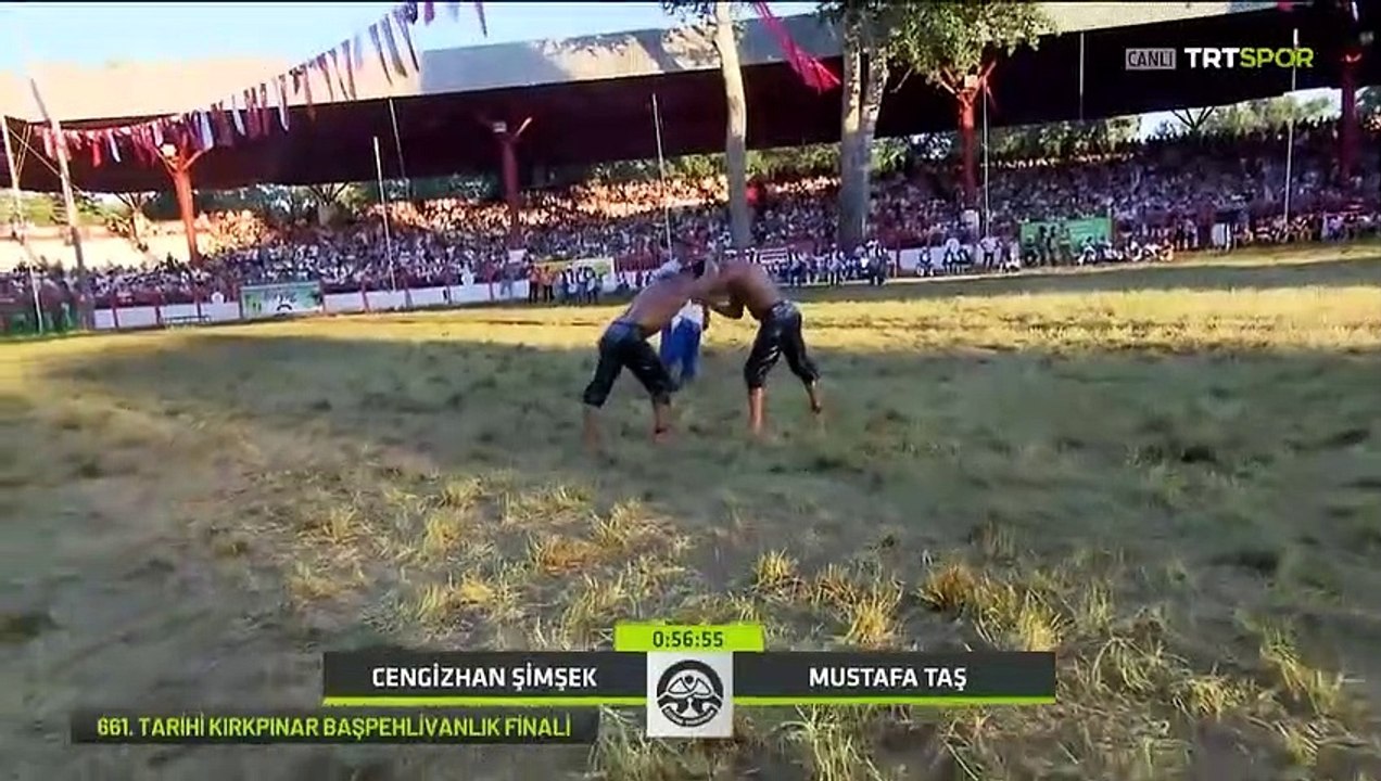 661. Tarihi Kırkpınar Yağlı Güreşleri'nde başpehlivan Cengizhan Şimşek oldu