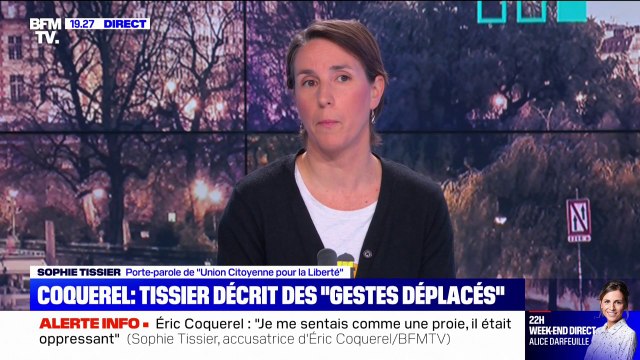 Accusations contre Éric Coquerel: Cela n'a rien de politique , assure Sophie Tissier