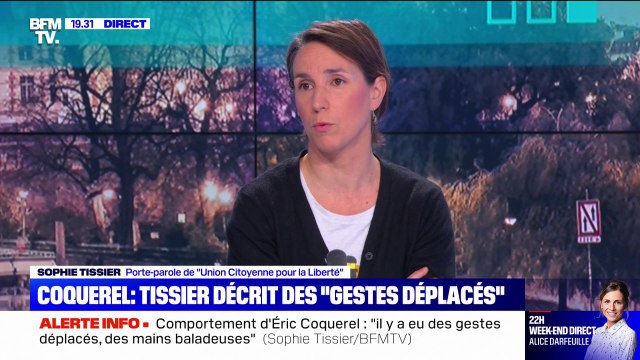 Accusations contre Éric Coquerel: J'ai déposé une pre-plainte en ligne , affirme Sophie Tissier