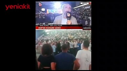 Tepki yağıyor! İsmail Saymaz'dan Öcalan sloganı atan HDP'lilere güzelleme
