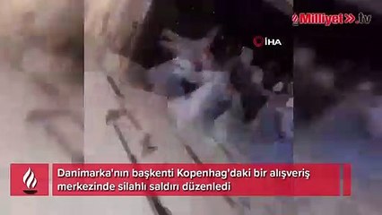 Danimarka'da silahlı saldırı! Yaralılar var