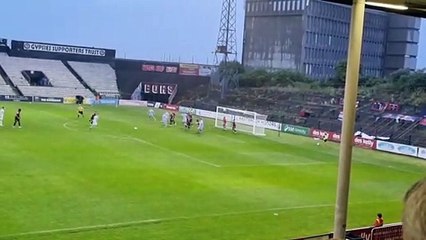 Derry City's Brandon Kavanagh goes close at Bohemians