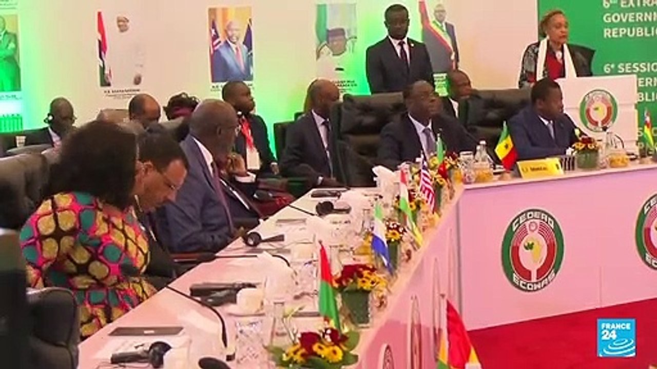 Miembros de la CEDEAO tomarán decisiones sobre sanciones a juntas militares