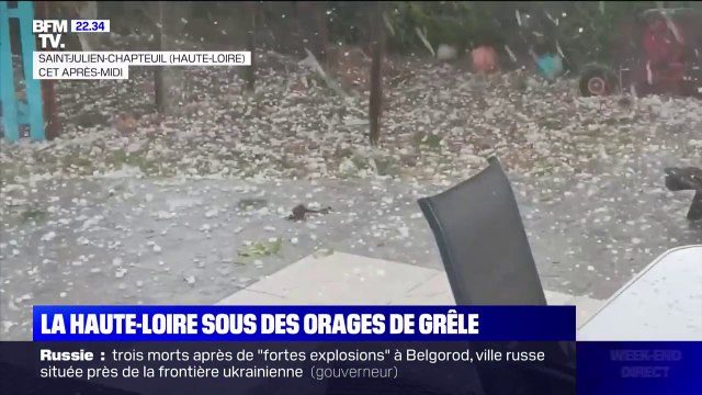 Plusieurs départements touchés par des orages de grêle