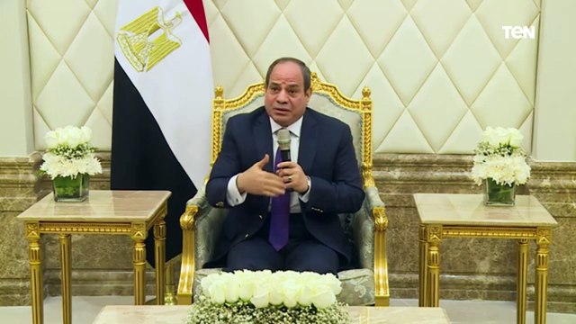 السيسي: لن نوقف حياة كريمة الهادفة لتغير شكل حياة 60 مليون مواطن وما حدث في مصر حلم ونجاحا باهرا