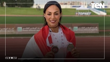 "كانت بتقول عايزة أرفع علم مصر على منصات التتويج".. والدة "بسنت حميدة" تتحدث عن معاناتها قبل البطولة