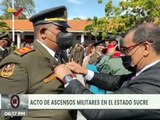 Sucre | Un total de 400 efectivos militares adscritos a la ZODI fueron ascendidos en Cumaná