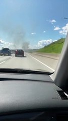 Dodge Ram en feu auto. 30- Gracieuseté Rachel Veilleux