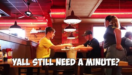 Tipping Waitresses With Real Gold Bars