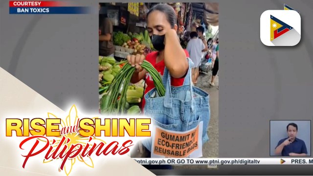 Publiko, hinimok na gumamit ng reusable eco-friendly bags sa pamamalengke
