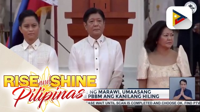Mga residente ng Marawi, umaasang matutugunan ni PBBM ang kanilang hiling sa patuloy na rehabilitasyon, mga programa, at serbisyo