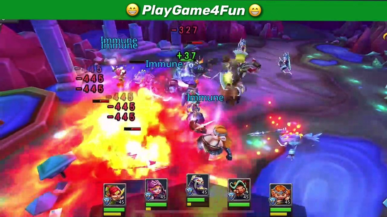 Lords Mobile - Homunculi Exterminator - Stage 4 - Tarkus Past - Limited Challange