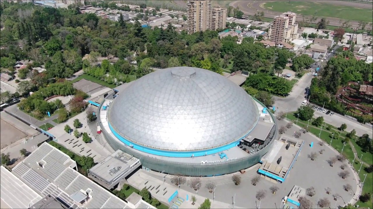 Movistar Arena in Santiago Chile