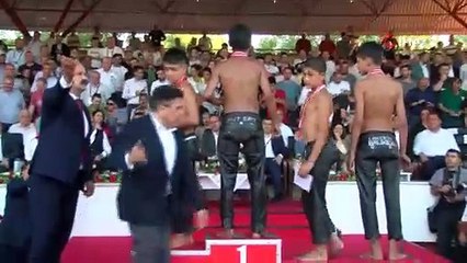 Kırkpınar'da başpehlivan Cengizhan Şimşek oldu