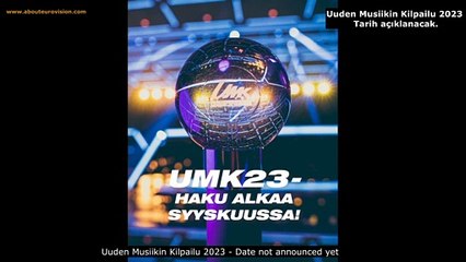 Eurovision 2023 - Finland (Finlandiya) - UMK 2023