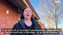 Lisa Chesters MP after Prime Minister Anthony Albanese's update on the Bendigo-built Bushmasters | July 4, 2022 | Bendigo Advertiser