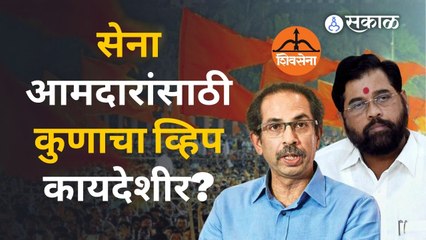 व्हिपबाबत शिवसेनेचं पारडं जड, कायदेतज्ज्ञ असीम सरोदेंची माहिती | Sakal Media