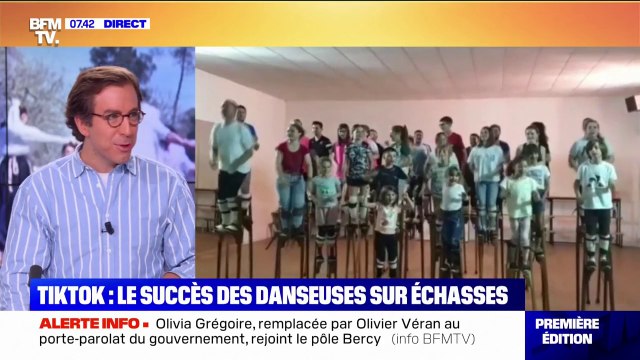 Sur TikTok, le succès des danseuses sur échasses