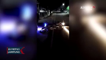 Download Video: Diamankan Saat Pesta Miras, Remaja Tabrak Motor Polisi